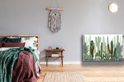 Dekoracija za radiatorje Cvetoče kaktuse