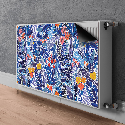 Pokrov za radiator PVC Tropska vegetacija