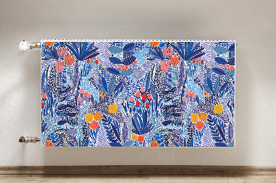Pokrov za radiator PVC Tropska vegetacija