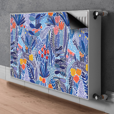 Pokrov za radiator PVC Tropska vegetacija