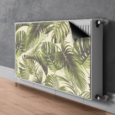 Pokrov za radiator PVC Tropski listi