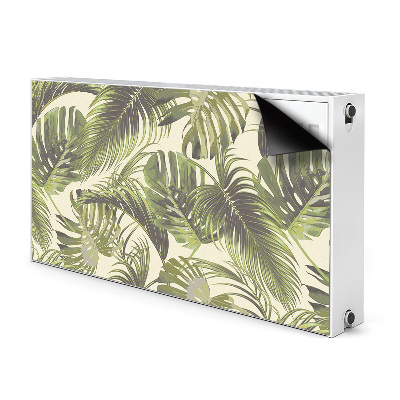 Pokrov za radiator PVC Tropski listi
