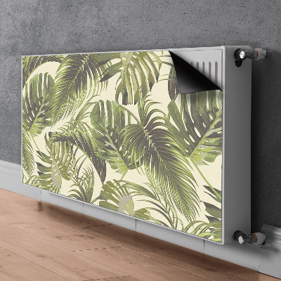 Pokrov za radiator PVC Tropski listi