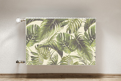 Pokrov za radiator PVC Tropski listi