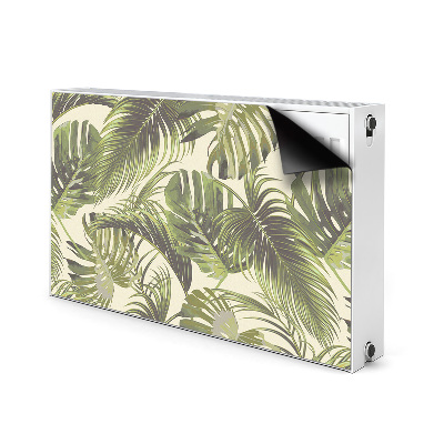 Pokrov za radiator PVC Tropski listi
