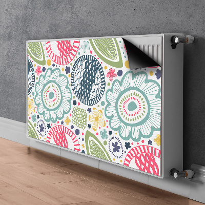 Dekoracija za radiatorje Pisane rože