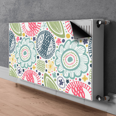 Dekoracija za radiatorje Pisane rože