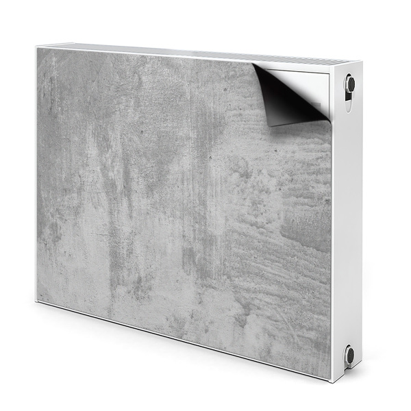 Pokrov za radiator PVC Siv beton