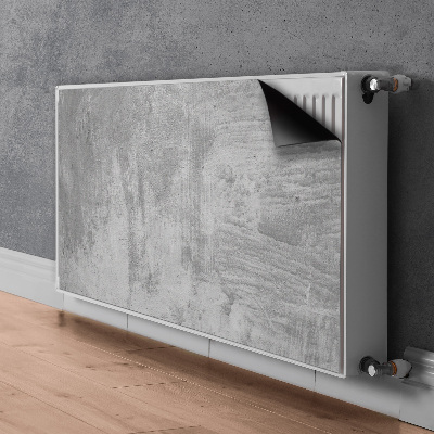 Pokrov za radiator PVC Siv beton