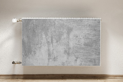 Pokrov za radiator PVC Siv beton