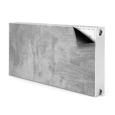 Pokrov za radiator PVC Siv beton