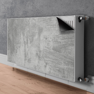 Pokrov za radiator PVC Siv beton