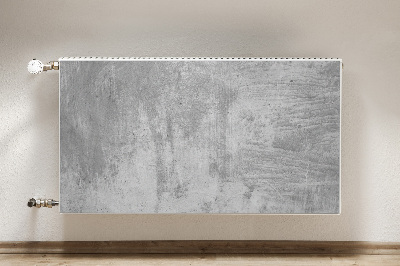 Pokrov za radiator PVC Siv beton