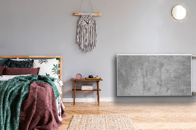 Pokrov za radiator PVC Siv beton