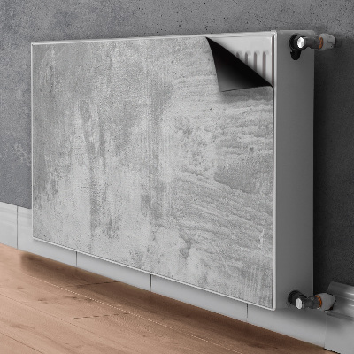 Pokrov za radiator PVC Siv beton