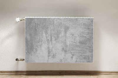 Pokrov za radiator PVC Siv beton