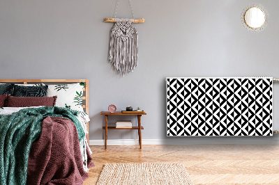 Pokrov za radiator PVC Geometrijska iluzija