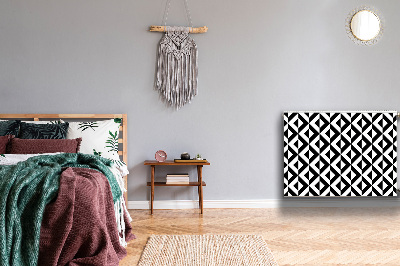 Pokrov za radiator PVC Geometrijska iluzija