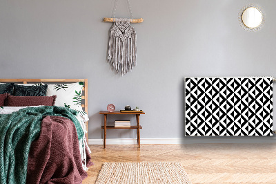 Pokrov za radiator PVC Geometrijska iluzija