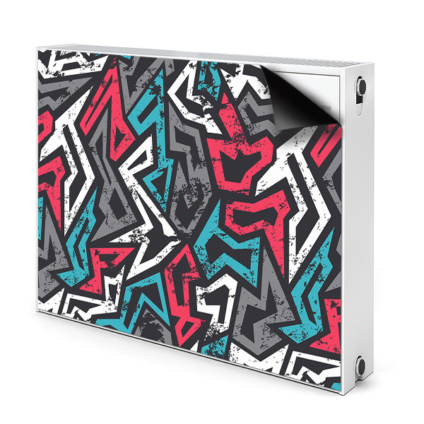 Pokrov za radiator PVC Grafiti