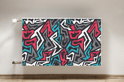 Pokrov za radiator PVC Grafiti