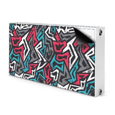 Pokrov za radiator PVC Grafiti