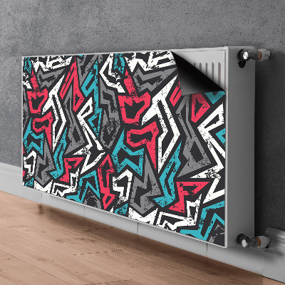 Pokrov za radiator PVC Grafiti