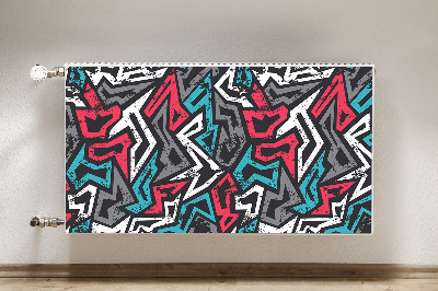 Pokrov za radiator PVC Grafiti