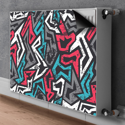 Pokrov za radiator PVC Grafiti