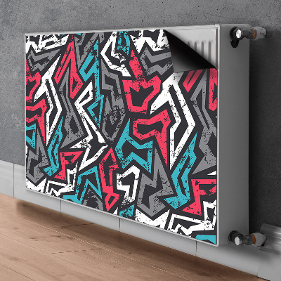 Pokrov za radiator PVC Grafiti