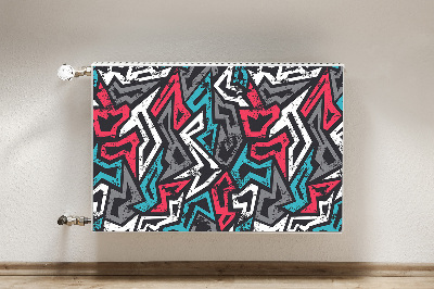 Pokrov za radiator PVC Grafiti