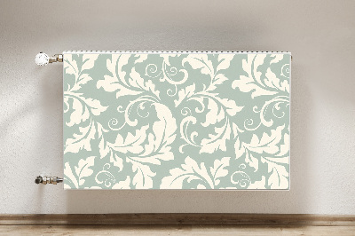 Pokrov za radiator PVC Retro ozadje
