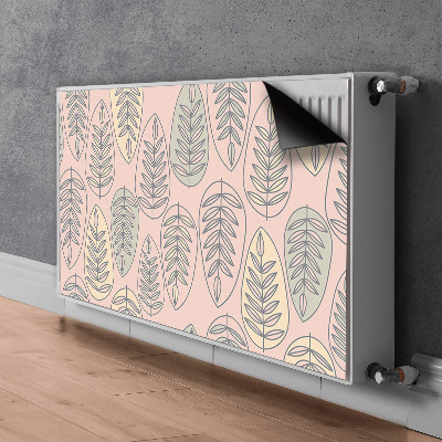 Dekoracija za radiatorje Pisane liste