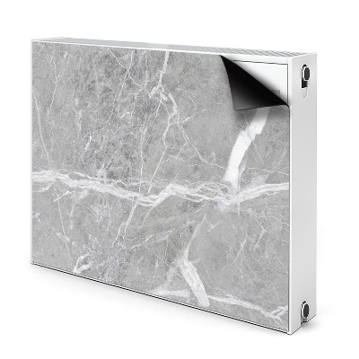 Pokrov za radiator PVC Siv marmor