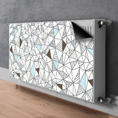 Pokrov za radiator PVC Geometrijski vzorec