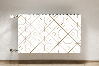 Pokrov za radiator PVC Geometrijski diamanti