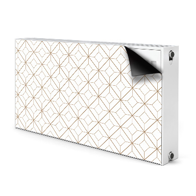 Pokrov za radiator PVC Geometrijski diamanti