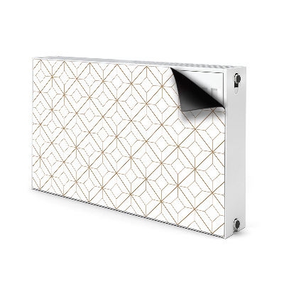 Pokrov za radiator PVC Geometrijski diamanti