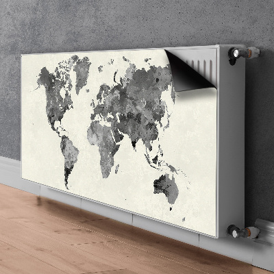 radiatorska pokrov Zemljevid starega sveta