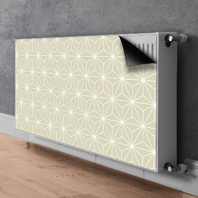 Pokrov za radiator PVC Geometrijski vzorec