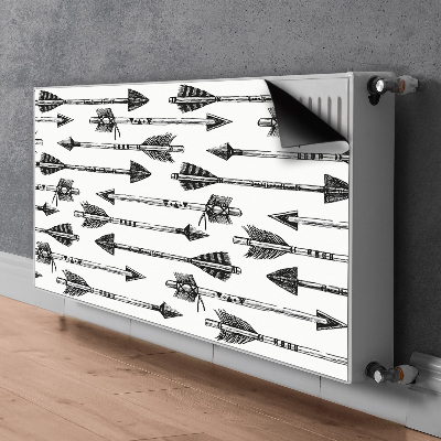 Pokrov za radiator PVC Puščice