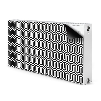 Pokrov za radiator PVC Geometrijski vzorec