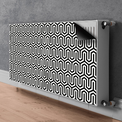 Pokrov za radiator PVC Geometrijski vzorec