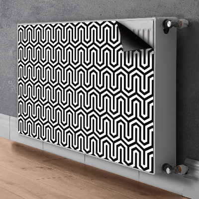 Pokrov za radiator PVC Geometrijski vzorec