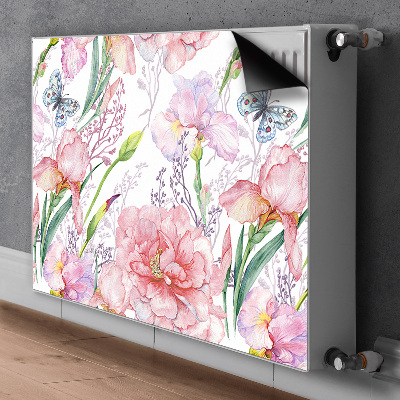 Dekoracija za radiatorje Peonies cvetje
