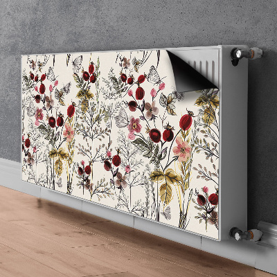 Pokrov radiatorja Poljske rože