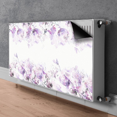 Pokrov radiatorja Abstrakcija cvetja