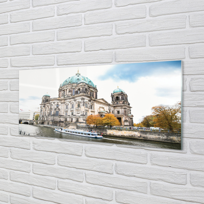 Slika na akrilnem steklu Nemčija berlin katedrala river