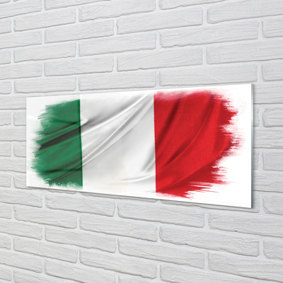 Slika na akrilnem steklu Zastava italija