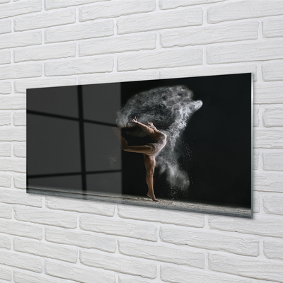 Slika na akrilnem steklu Ženska dima